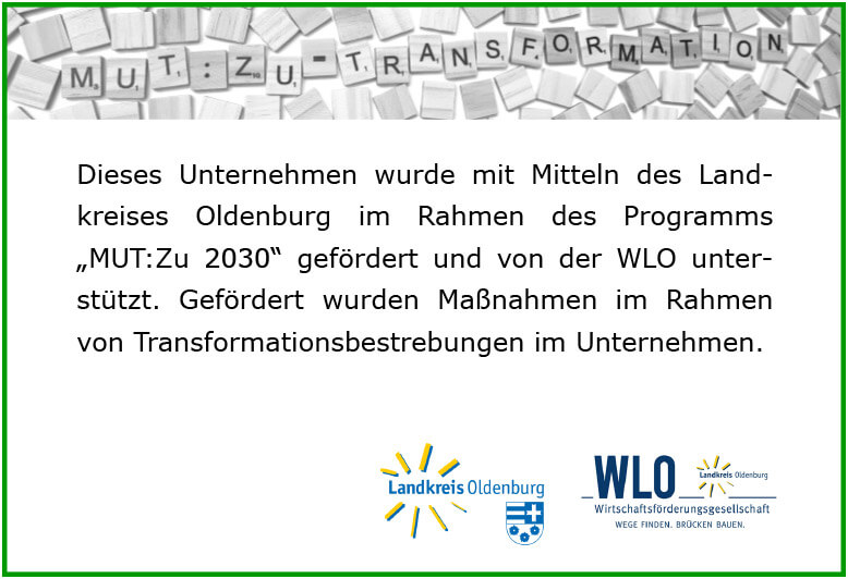 Förderung Maßnahmen im Rahmen von Transformationsbestrebungen im Unternehmen